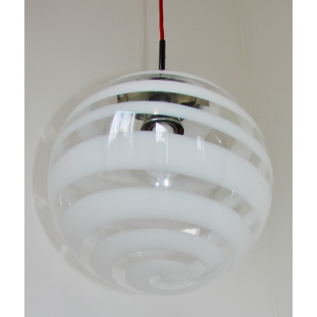 Lampa Modern z kulistym kloszem